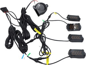 Nouveau kit de signal de clignotant Vent Plug - and - Play UTV ATV avec klaxon 110dB | Pré-câblé pour Polaris/Can - Am/Teryx/CFMOTO - Product Image 2