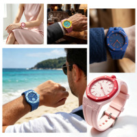 Biokeramisches Uhrengehäuse und Flüssigsilikon-Armband für AP*SWATC Royal Pop