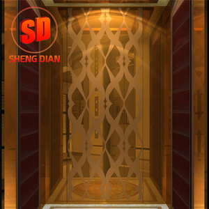 Panel pintu lift baja tahan karat 201 304 pola kustom Laser ukiran dengan layanan pemrosesan pembengkokan & pemotongan - Product Image 6