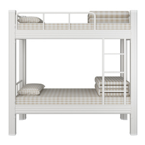 Literas de metal modernas para uso escolar, hogar, hotel, apartamento y dormitorio, tamaño y color personalizables para adultos y niños - Product Image 1