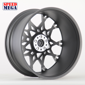 Rines Deportivos de Lujo Wheelshome 5 X 112 de 22 Pulgadas, Diseño Multirradio en Acabado Satinado Gris Metálico, Rines Forjados en Stock para BMW M760E - Product Image 3