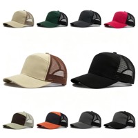 Gorras de Béisbol Deportivas de Malla con Bloques de Color Sólido, Curvadas, Ajustables, Transpirables, con Protección Solar, Unisex, Ideales para Deportes de Playa