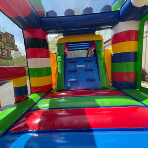 Castillo Inflable Comercial con Tobogán de Agua, Combo de Bloques de Construcción Inflables para Fiestas Infantiles y <span class=keywords><strong>Alquiler</strong></span> - Product Image 2