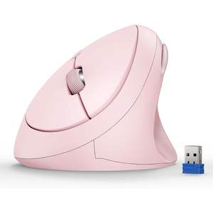 Ratón Vertical Ergonómico Tecknet, 4800 DPI, Inalámbrico, 6 Botones Programables, 2.4G, Silencioso, Cable Tipo-C para Oficina y Juegos - Product Image 1