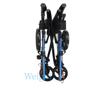 Andador de aluminio plegable para discapacitados, Andador de ruedas de aluminio para discapacitados - Product Image 2