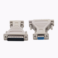 Adaptateur de câble série Kaicap KC-AT925FM DB9 Femelle vers DB25 Mâle avec sortie CA, protection OTP, en ABS, neuf