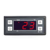 Contrôleur de température numérique LED RINGDER RC-112E pour le refroidissement et le chauffage à zone unique avec contrôle précis