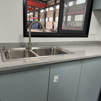 Maison conteneur modulaire de luxe de 20 pieds, studio préfabriqué pour jardin avec cuisine et salle de bain, pour patio, jardin, maison d'hôtes, bureau ou pod.