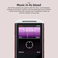 Teléfono Celular 5310 2G Tipo Candybar con Botones Grandes para Personas Mayores, Doble SIM GSM, Sistema Operativo KAI, Pantalla Grande de 2.4 Pulgadas, Larga Duración de Batería