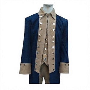 Manteau long imperméable en laine pour homme, double boutonnage, col rabattu, logo personnalisé brodé, manteau d'hiver, service OEM - Product Image 3