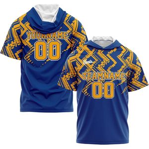 Camiseta con Capucha Personalizada FOXA, Manga Corta, Sublimada, Absorbente de Humedad, Jersey de Baloncesto Unisex para Adultos, Impresión de Nombre y Número del Equipo - Product Image 1