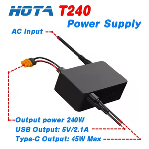 อะแดปเตอร์แปลงไฟ HOTA T240 240W สำหรับเครื่องชาร์จเครื่องบิน D6 PRO P6 <span class=keywords><strong>ISDT</strong></span> Q6 <span class=keywords><strong>Q8</strong></span> - Product Image 5