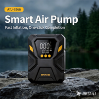 Nouvelle pompe à air rapide Max 150Psi avec lumière LED SOS, arrêt automatique, matériau ABS, affichage numérique filaire, DC 12V Max 150Psi