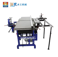 Machine à bois multifonctionnelle HAIGUANG avec tête de coupe droite 3kW 5270RPM 220V/380V Table coulissante