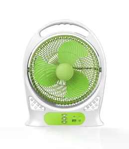 12 Inch Khẩn Cấp AC/DC Sạc Hộp Fan Với 3 Chế Độ Tốc Độ