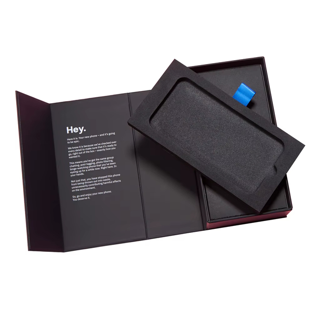 Custom Size Paperboard Folders Packaging Box for Tempered Glass Film Screen Protectors Recyclable OEM Service Available