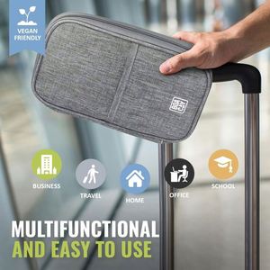 Échantillon Gratuit : Porte-Passeport de Voyage Personnalisé avec Logo, Pochette de Cou Anti-RFID, Portefeuille Mince Sécurisé avec Cordon Tour de Cou - Product Image 2