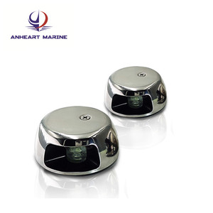 Feu de navigation latéral à LED pour bateau Anheart Marine, en acier inoxydable, 12 VDC, pour usage maritime - Product Image 1