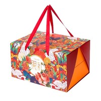 Fruitgeschenkverpakking, lege doos, universele dubbelwandige, in elkaar grijpende Chinese stijl handzame geschenkdoos