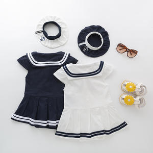 Costume de <span class=keywords><strong>marin</strong></span> pour bébé fille de 0 à 24 mois avec chapeau HCFB-015 pour fête d'Halloween - Product Image 6