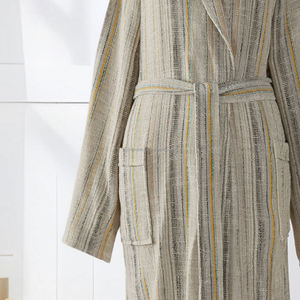 Unisex 100% Cotton Bathrobe Best Seller Quick <b>Dry</b> Summer Sleepwear Breathable Woven Fabric Light Weight All Year ODM Made Turkey - Product Image 3