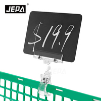 Clips de présentation POP en plastique pour la vente au détail - Supports de signalisation publicitaire pivotants à 360°, design rotatif durable pour supermarchés et magasins