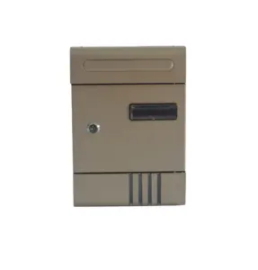 Outdoor New Excellent Wall Mounted To Hold Letter Steel Mailbox Letterbox Waterproof For Apartments