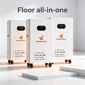 Système de stockage de batterie mural/à profil bas 2,5 kWh - 16 kWh avec entrée/sortie CA et gestion intelligente en ligne pour téléphones mobiles - Product Image 6