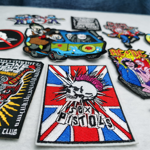 Pronto per la spedizione di trasferimento di calore Logo 3d grande Rock Hip-hop <span class=keywords><strong>Rap</strong></span> Band ricamo Patch di ferro su ricamo Patch per abbigliamento - Product Image 3