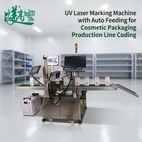 Fabricant de machines de marquage laser UV, alimentation automatique, codage des emballages cosmétiques, dispositif de marquage laser pour la traçabilité