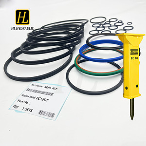 Kit di guarnizioni idrauliche per escavatori EC120T EC135T EC140T, kit di guarnizioni per valvole di controllo, ricambi per riparazione escavatori. - Product Image 3