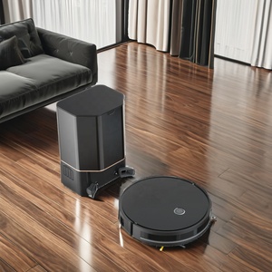 M8 <span class=keywords><strong>Robot</strong></span> Aspirateur Auto-Vidange Poubelle 4000Pa Aspiration App Contrôle Nettoyage des Sols Balayage Vadrouille Aspirateur Usage Domestique - Product Image 5