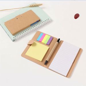 Wholesale Custom Promotional Notepad Sticky Notes/ Hard Cover Sticky Notepad /pocket Memo <b>Pad</b> - Product Image 1