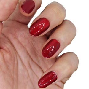 24 <span class=keywords><strong>faux</strong></span> <span class=keywords><strong>ongles</strong></span> rouge bordeaux effet œil de chat, forme amande, réutilisables pour mariage, fête, usage quotidien, kit de manucure DIY - Product Image 2