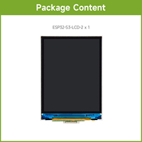 ESP32-S3-LCD-2 carte de développement d'affichage Waveshare 2 pouces 240*320 Pixels 32 bits LX7 processeur double cœur prend en charge WiFi blvetooth