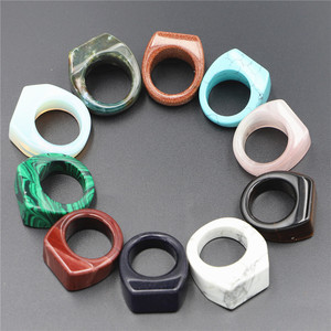 Anillos de <span class=keywords><strong>piedra</strong></span> natural al por mayor, piedras preciosas curativas de cuarzo rosa de ópalo, <span class=keywords><strong>anillo</strong></span> de <span class=keywords><strong>piedra</strong></span> de <span class=keywords><strong>Jade</strong></span>, anillos de banda de cristal natural para mujeres y para mí - Product Image 5