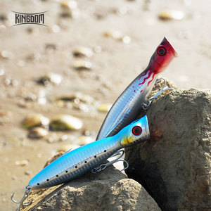 เหยื่อตก<span class=keywords><strong>ปลา</strong></span> Kingdom Topwater Popper น้ำหนั<span class=keywords><strong>ก</strong></span> 9.5 <span class=keywords><strong>ก</strong></span>รัม 16 <span class=keywords><strong>ก</strong></span>รัม 36 <span class=keywords><strong>ก</strong></span>รัม <span class=keywords><strong>ราคา</strong></span> OEM สีตามสั่ง คุณภาพสูง เหยื่อ Popper ขนาดใหญ่สำหรับตก<span class=keywords><strong>ปลา</strong></span>ทะเล - Product Image 6