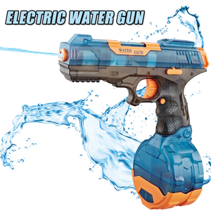 Pistola de Agua Eléctrica <span class=keywords><strong>Glock</strong></span>, Disparo Continuo, Alta Presión, Recargable, Juguete Acuático de Verano, Juguete para Piscina y Playa al Aire Libre - Product Image 2