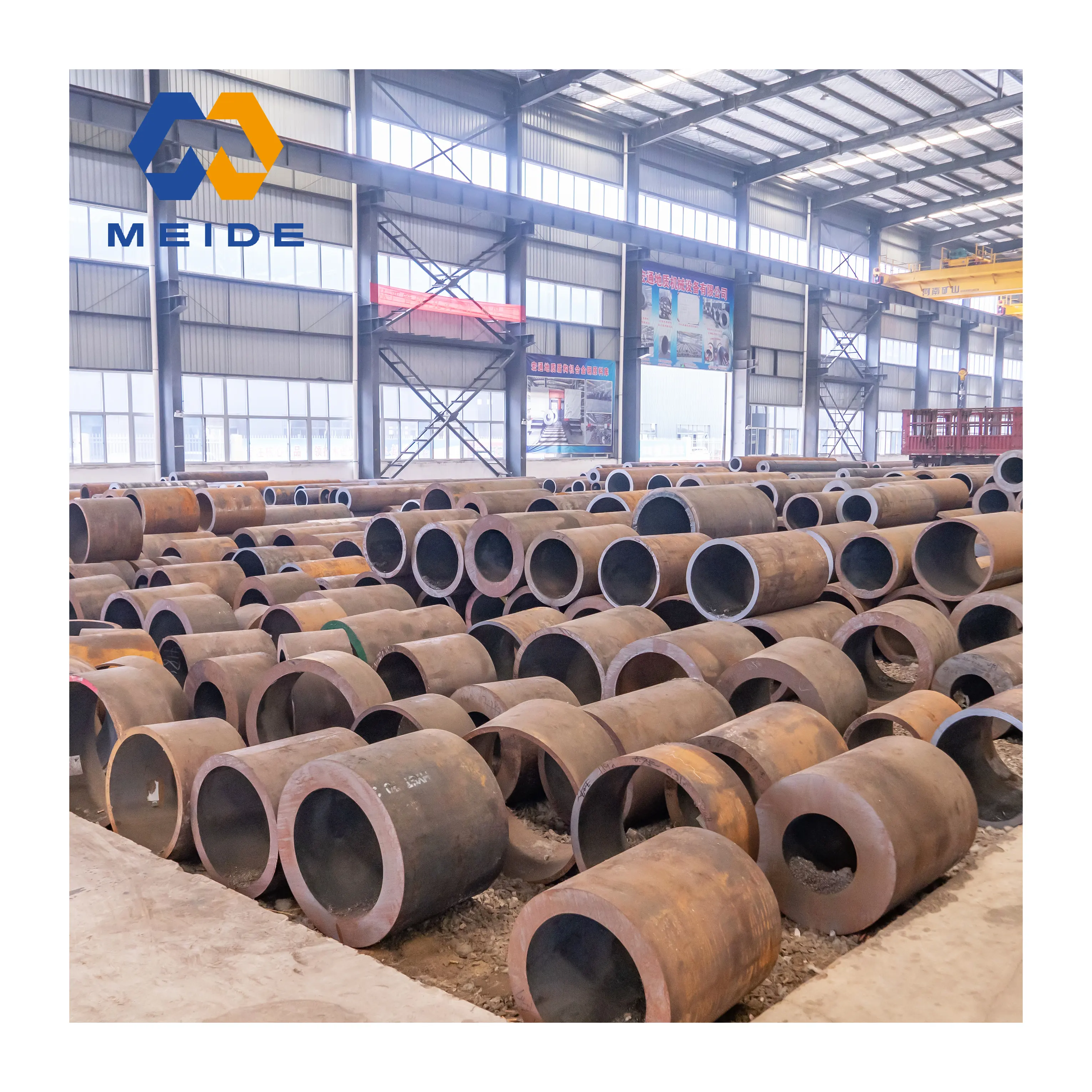 Chinesischer Hersteller rundes Stahlrohr ASTM 1010 1020 1045 4130 4140 Warm gewalztes dickwandiges nahtloses Stahlrohr