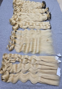 ผมต่อแบบเวอร์จิ้นแท้ แบบสปริงเคิร์ลลี่ 40 ซม. แบบดับเบิ้ลดรอน ทอแบบเครื่องจักร ชนิดผมอินเดีย - Product Image 4