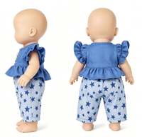 Vêtements de poupée personnalisés 1/6 en gros OEM/ODM pour tenues de poupées BJD en coton