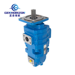 Tandem Gear Pump P2100 <strong>0010</strong> Fits LG956 LG953 Loader Hydraulic System Spare Parts Heavy Duty - Product Image 2