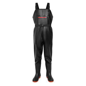 Combinaison imperméable <span class=keywords><strong>en</strong></span> PVC imperméable complète avec bottes et pantalons de pluie <span class=keywords><strong>en</strong></span> néoprène Équipement de pêche <span class=keywords><strong>en</strong></span> <span class=keywords><strong>mer</strong></span> épaissi Waders et chaussures - Product Image 3