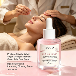 Sérum Visage Hydratant et Repulpant au Collagène Végétalien et à la Tremella, Anti-rides, Lissant, pour Usage Domestique – Marque Blanche - Product Image 5