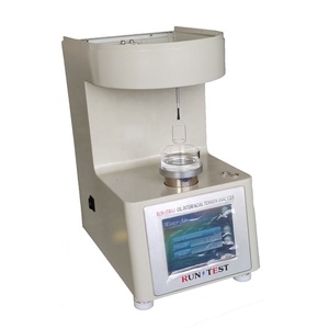 Testeur automatique de <span class=keywords><strong>tension</strong></span> de surface de l'huile de transformateur ASTM D971, analyseur de <span class=keywords><strong>tension</strong></span> interfaciale, précision de 0,1 %, plage de 0 à 200 mN pour les tests - Product Image 1