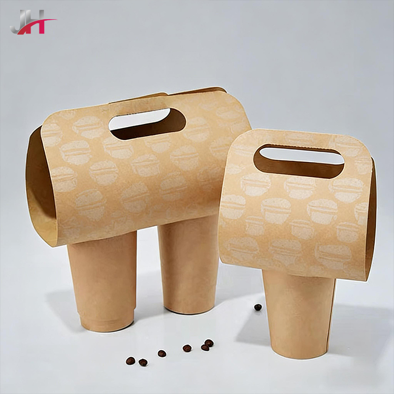 Hot Sales Kraft Paper Cup Carrier