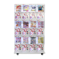Vente en gros Nouvelle Tendance Style Japonais Mini Machine à Gachapon en Métal pour Jouets Capsule et Œufs Torsadés