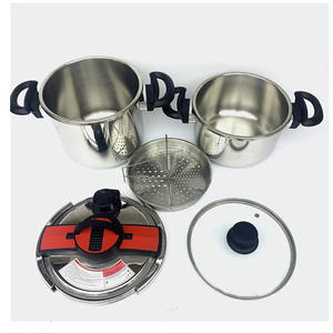 4 + 6l Roestvrijstalen Snelkookpan 304 Industriële Ollas De Acero Onoxiderbare Snelkookpan - Product Image 3