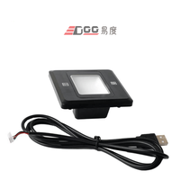 Reconnaître entièrement le flux principal LCM M1 carte lD 1D 2D Bracode Scanner dispositif de numérisation avec belle intégration pour le contrôle d'accès