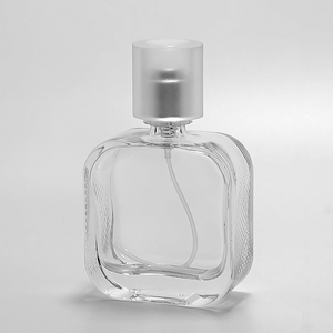 Nuevo Diseño Fondo Grueso 30ml 50ml 100ml Botella de Perfume de Vidrio Recargable de Lujo Exótica de Alta Gama Botella de Perfume Cuadrada - Product Image 3